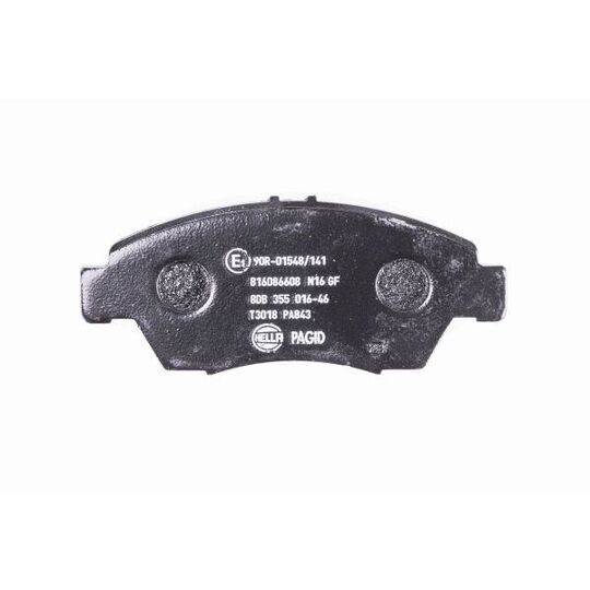 8DB 355 016-461 - Brake Pad Set, disc brake 