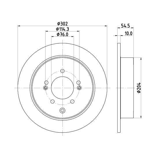 8DD 355 126-671 - Brake Disc 