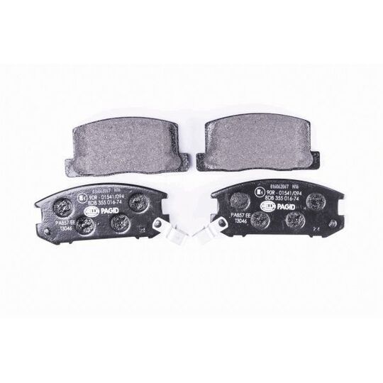 8DB 355 016-741 - Brake Pad Set, disc brake 