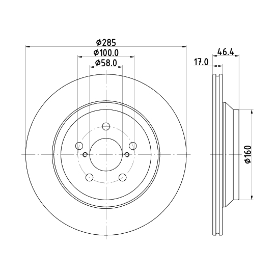 8DD 355 132-371 - Brake Disc 