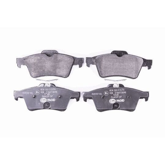 8DB 355 015-741 - Brake Pad Set, disc brake 