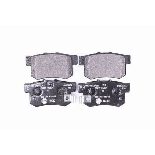 8DB 355 016-451 - Brake Pad Set, disc brake 