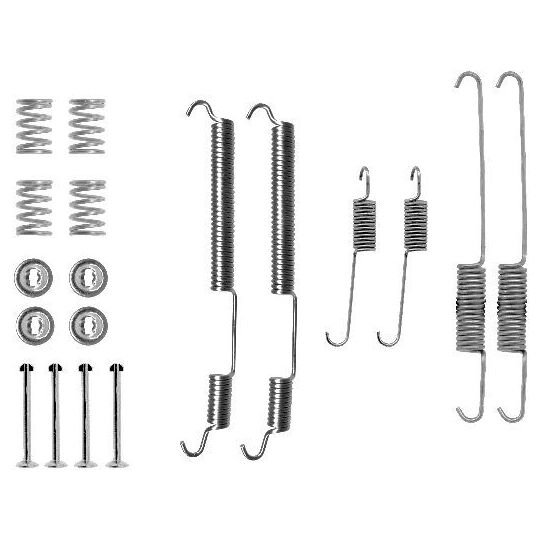 8DZ 355 200-421 - Accessory Kit, brake shoes 