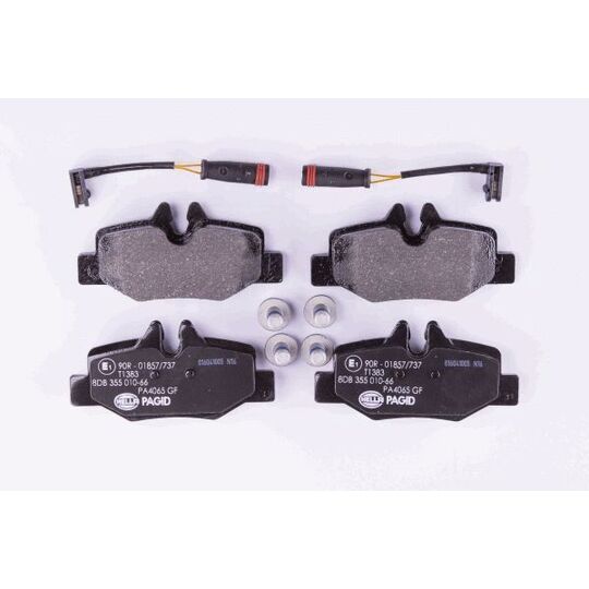 8DB 355 010-661 - Brake Pad Set, disc brake 