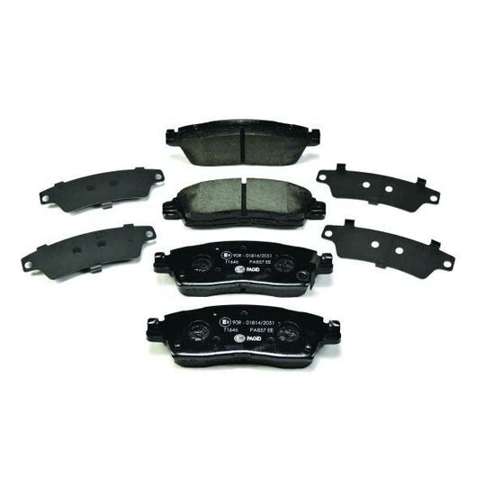 8DB 355 012-821 - Brake Pad Set, disc brake 