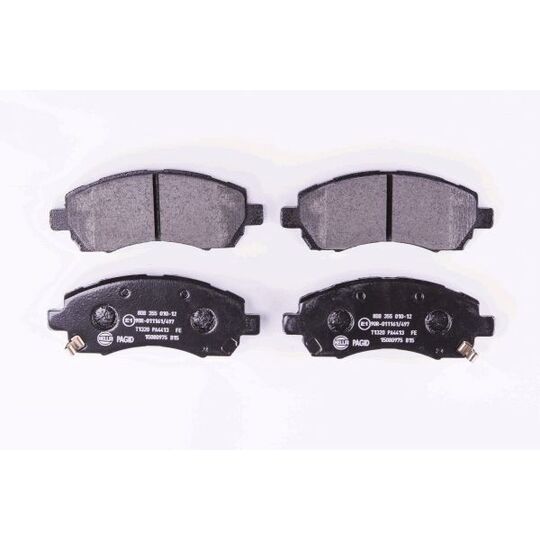 8DB 355 010-121 - Brake Pad Set, disc brake 