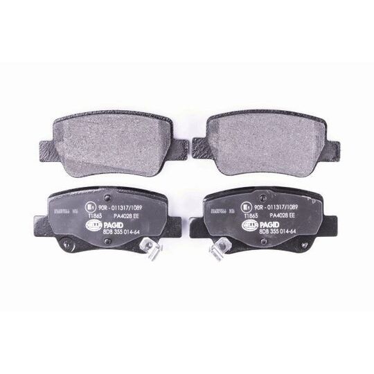 8DB 355 014-641 - Brake Pad Set, disc brake 