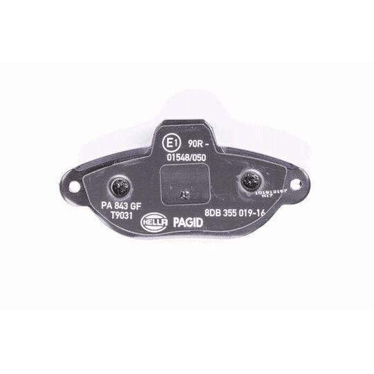 8DB 355 019-161 - Brake Pad Set, disc brake 