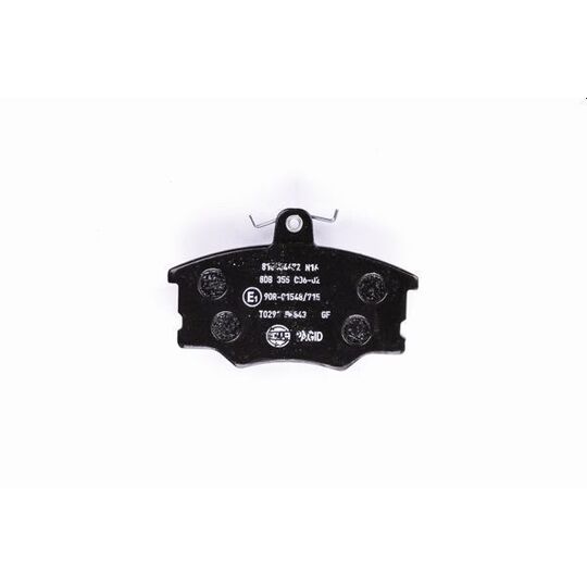 8DB 355 006-021 - Brake Pad Set, disc brake 