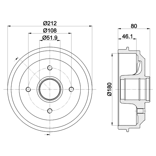 8DT 355 301-281 - Piduritrummel 