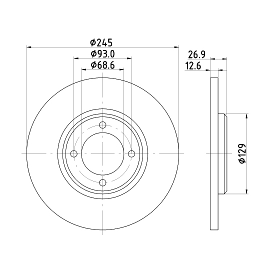 8DD 355 100-021 - Piduriketas 