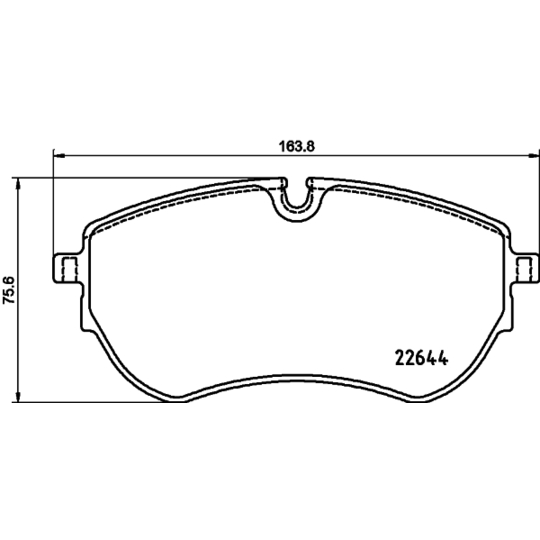 8DB 355 037-731 - Brake Pad Set, disc brake 