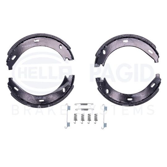 8DA 355 050-401 - Brake Shoe Set, parking brake 