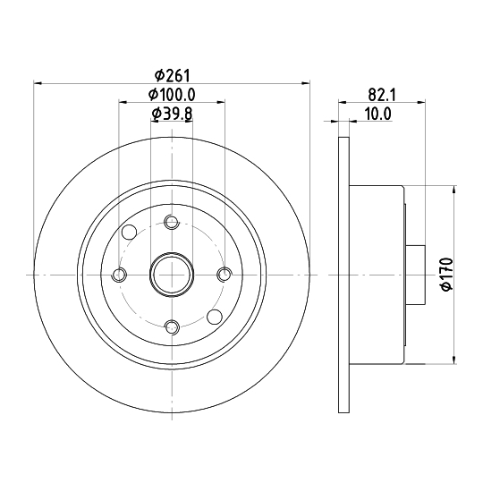 8DD 355 101-671 - Brake Disc 