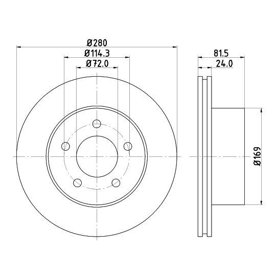 8DD 355 108-591 - Brake Disc 