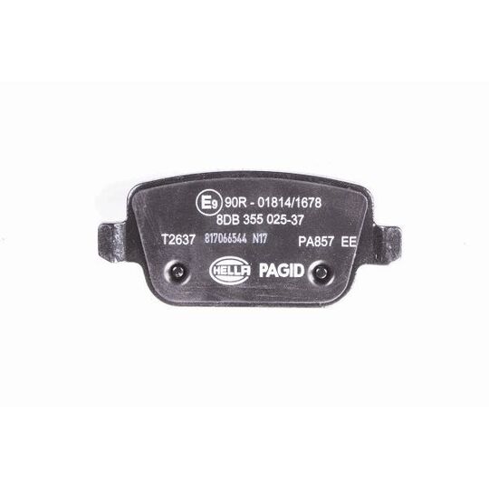 8DB 355 025-371 - Brake Pad Set, disc brake 