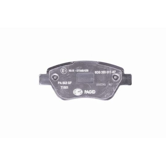 8DB 355 011-871 - Brake Pad Set, disc brake 