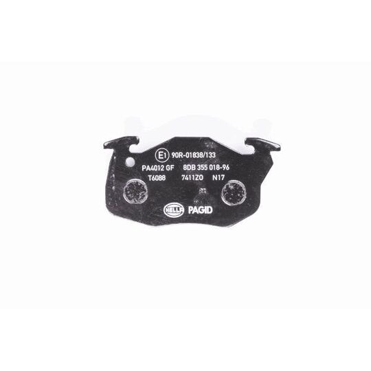 8DB 355 018-961 - Brake Pad Set, disc brake 