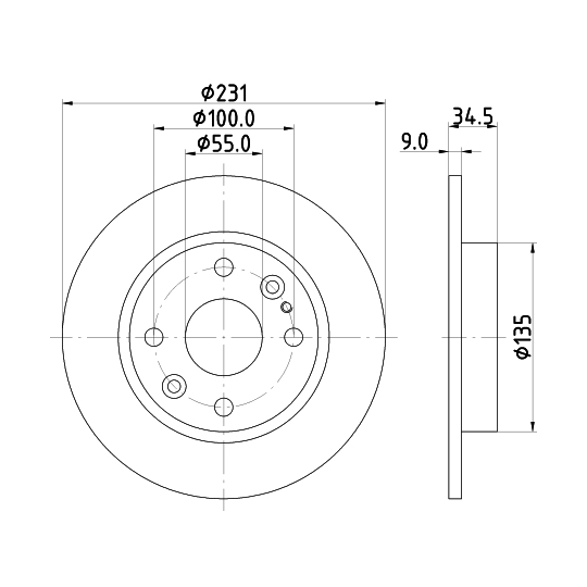 8DD 355 106-471 - Brake Disc 