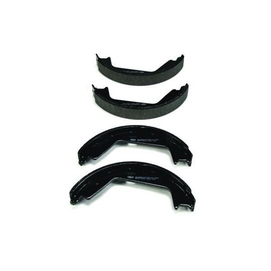 8DA 355 050-591 - Brake Shoe Set, parking brake 