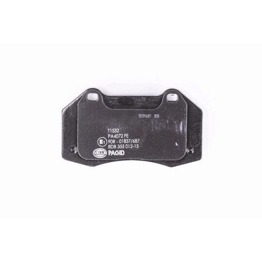 8DB 355 012-151 - Brake Pad Set, disc brake 