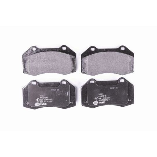 8DB 355 012-151 - Brake Pad Set, disc brake 