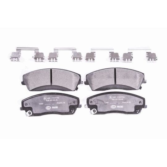 8DB 355 025-001 - Brake Pad Set, disc brake 