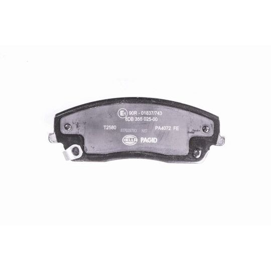 8DB 355 025-001 - Brake Pad Set, disc brake 