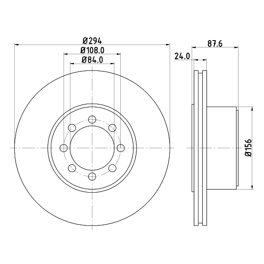 8DD 355 117-481 - Brake Disc 