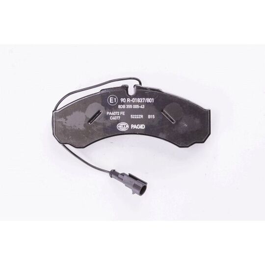 8DB 355 005-431 - Brake Pad Set, disc brake 