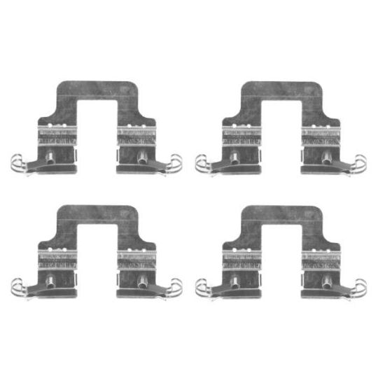 8DZ 355 204-851 - Accessory Kit, disc brake pad 