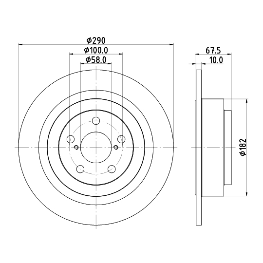 8DD 355 113-791 - Brake Disc 