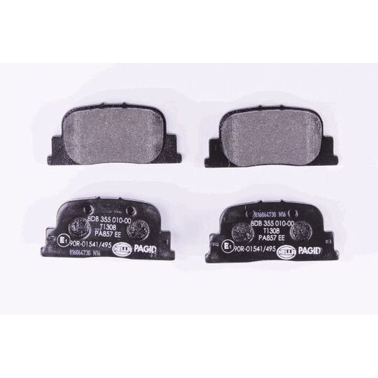 8DB 355 010-001 - Brake Pad Set, disc brake 