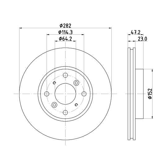 8DD 355 104-991 - Brake Disc 