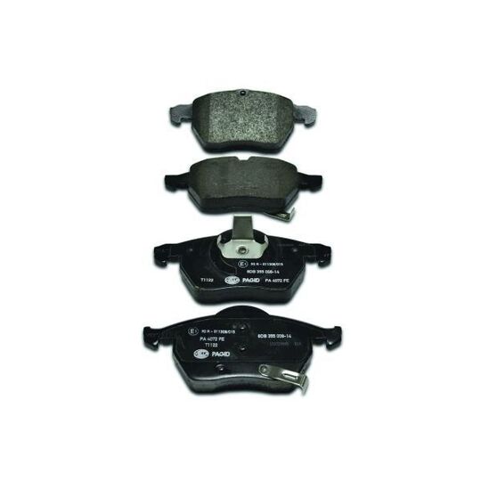 8DB 355 008-141 - Brake Pad Set, disc brake 