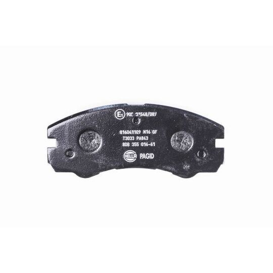 8DB 355 016-611 - Brake Pad Set, disc brake 