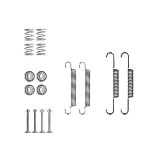 8DZ 355 205-991 - Accessory Kit, parking brake shoes 