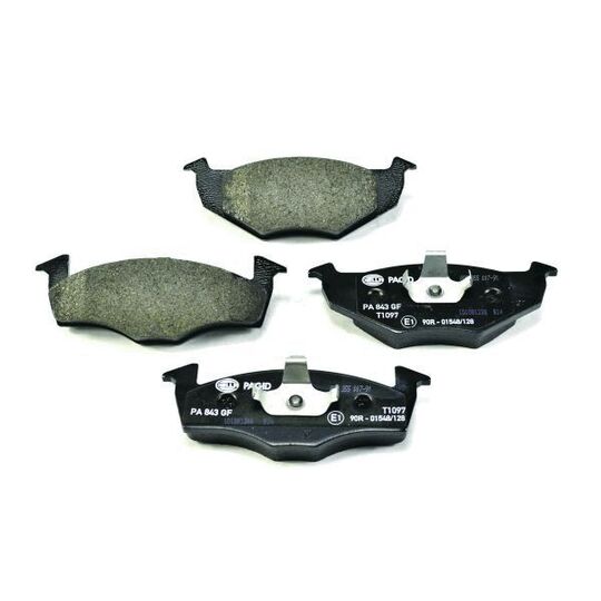 8DB 355 007-911 - Brake Pad Set, disc brake 