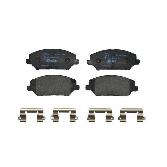 8DB 355 037-881 - Brake Pad Set, disc brake 