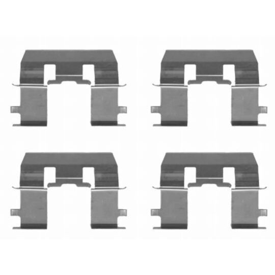 8DZ 355 203-021 - Accessory Kit, disc brake pad 