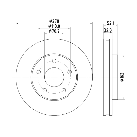 8DD 355 106-011 - Brake Disc 