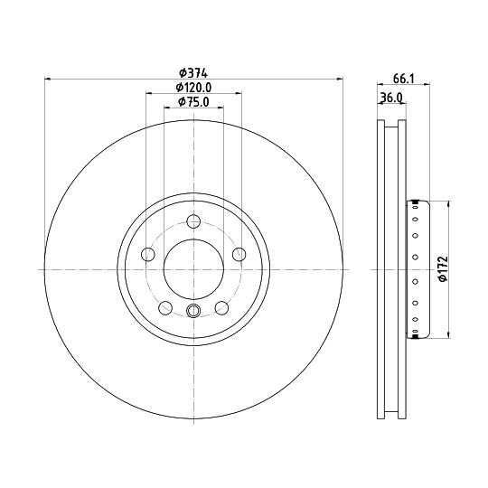 8DD 355 120-701 - Brake Disc 