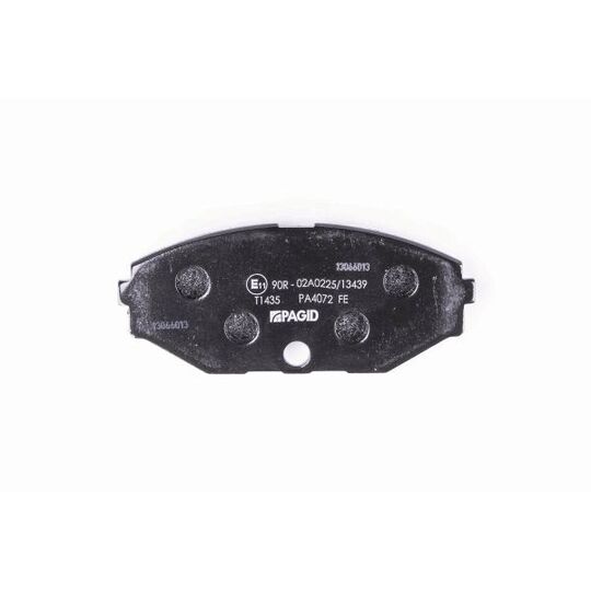 8DB 355 011-181 - Brake Pad Set, disc brake 