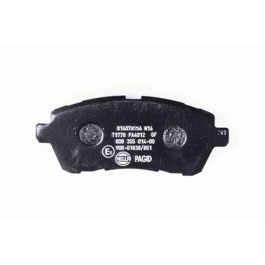 8DB 355 014-001 - Brake Pad Set, disc brake 