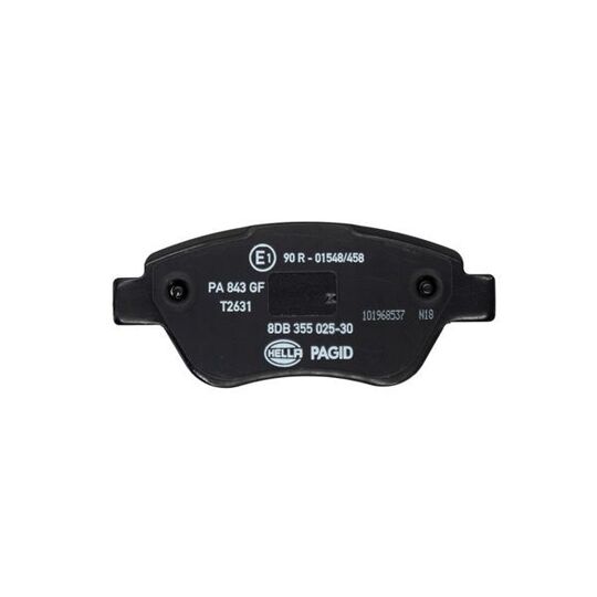 8DB 355 025-301 - Brake Pad Set, disc brake 