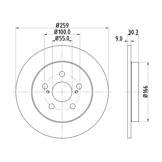 8DD 355 116-901 - Brake Disc 