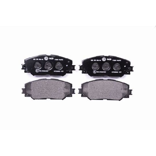 8DB 355 006-861 - Brake Pad Set, disc brake 