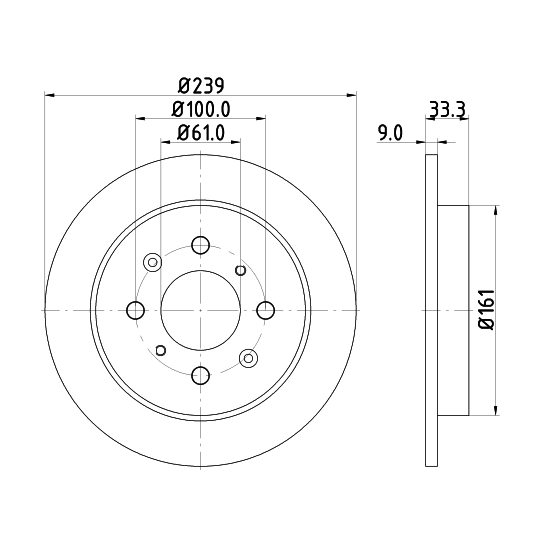 8DD 355 117-871 - Brake Disc 