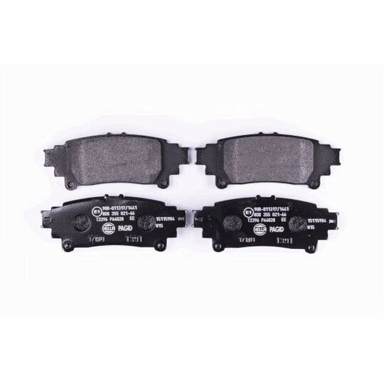 8DB 355 021-661 - Brake Pad Set, disc brake 