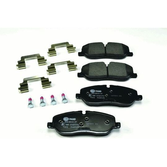 8DB 355 011-971 - Brake Pad Set, disc brake 